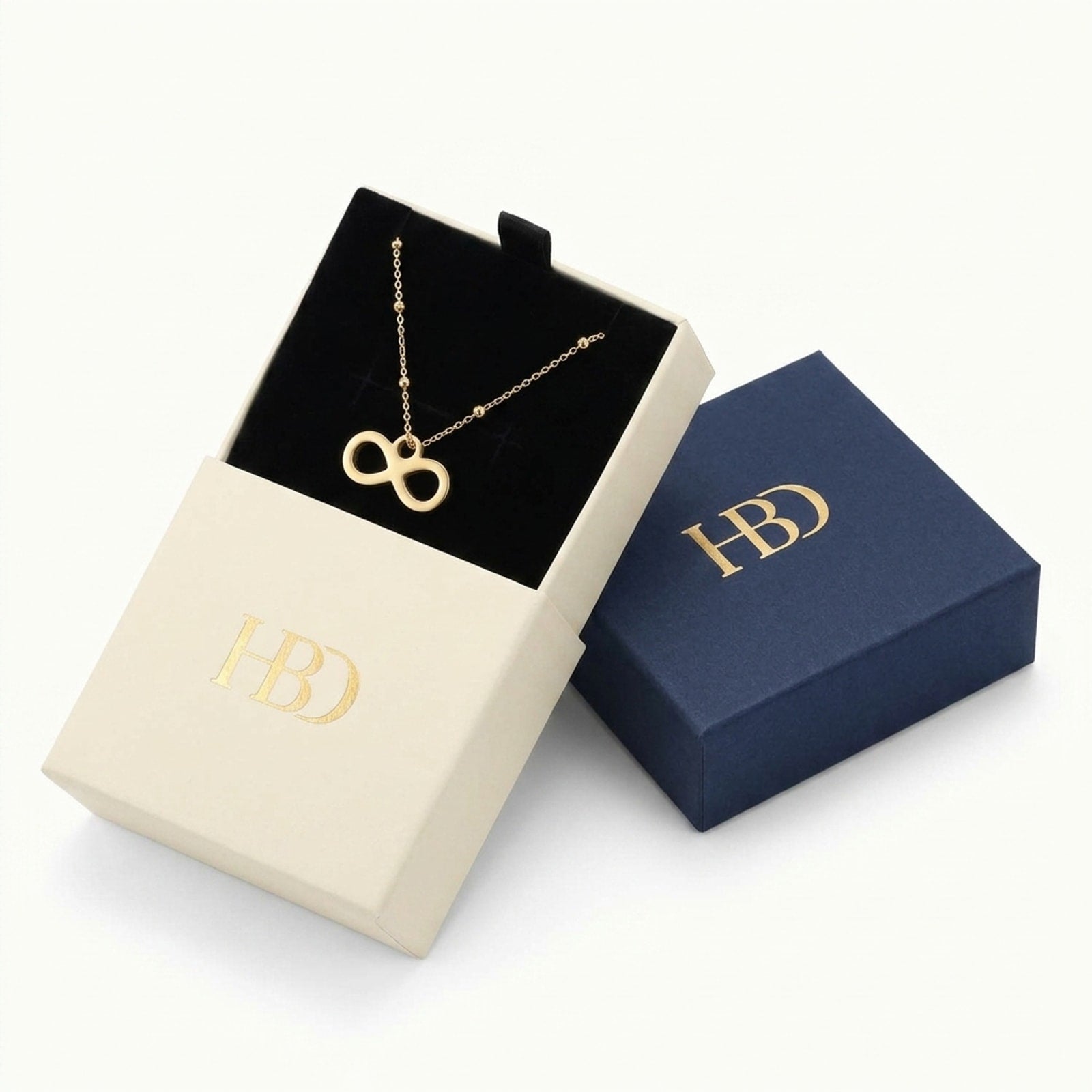Infinity Charm Necklace & Bracelet