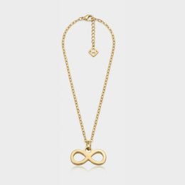 Infinity Charm Necklace & Bracelet
