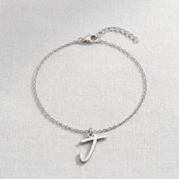 Bracelet avec initiale J