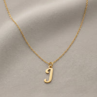 Náhrdelník s iniciálami J
