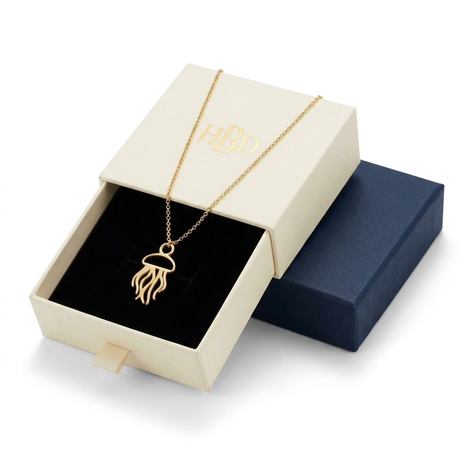 Jellyfish Charm Necklace & Bracelet