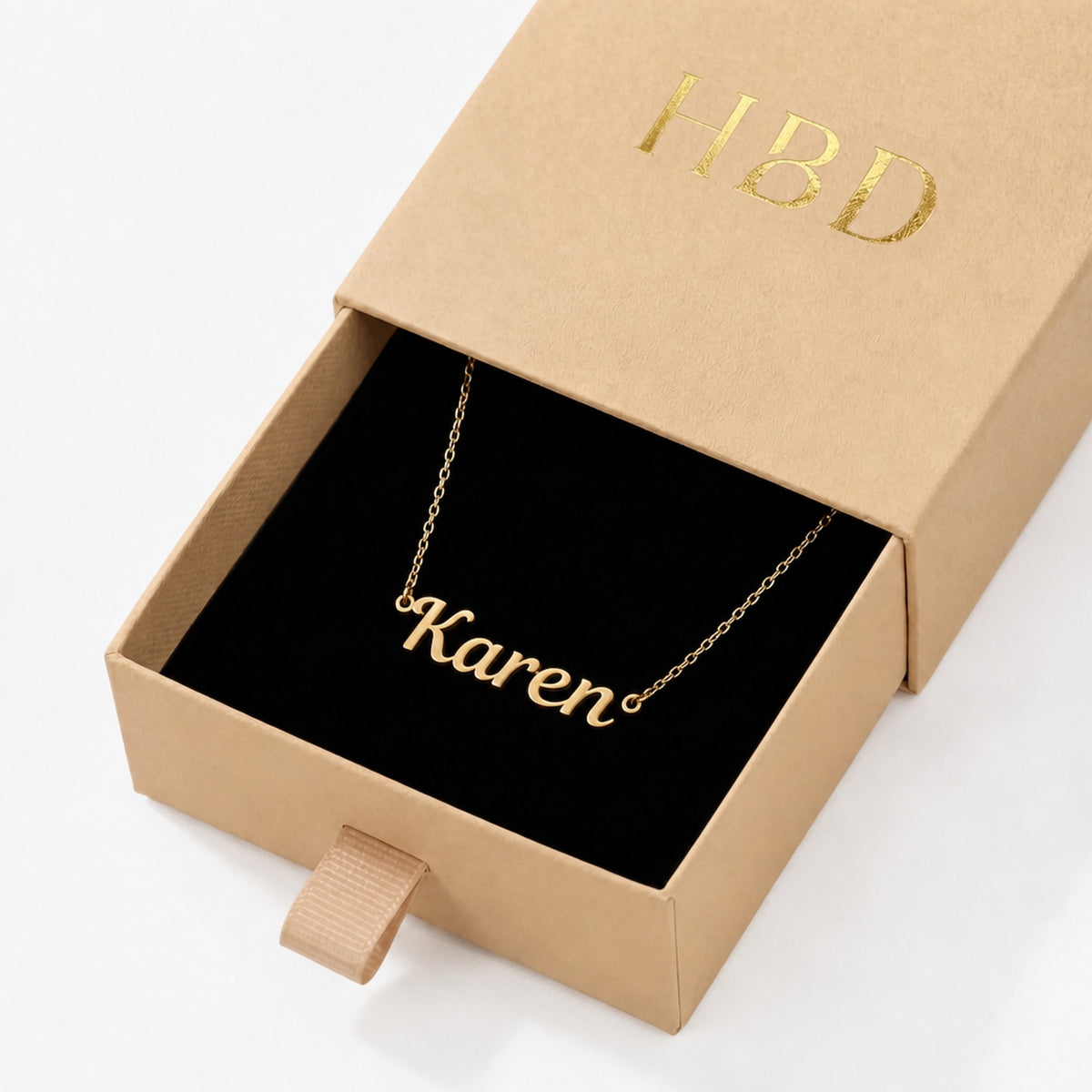 Karen Name Necklace | 18ct Gold, Silver & Vermeil | Ready to Ship