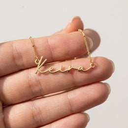Keira Name Necklace | 18ct Gold, Silver & Vermeil | Ready to Ship