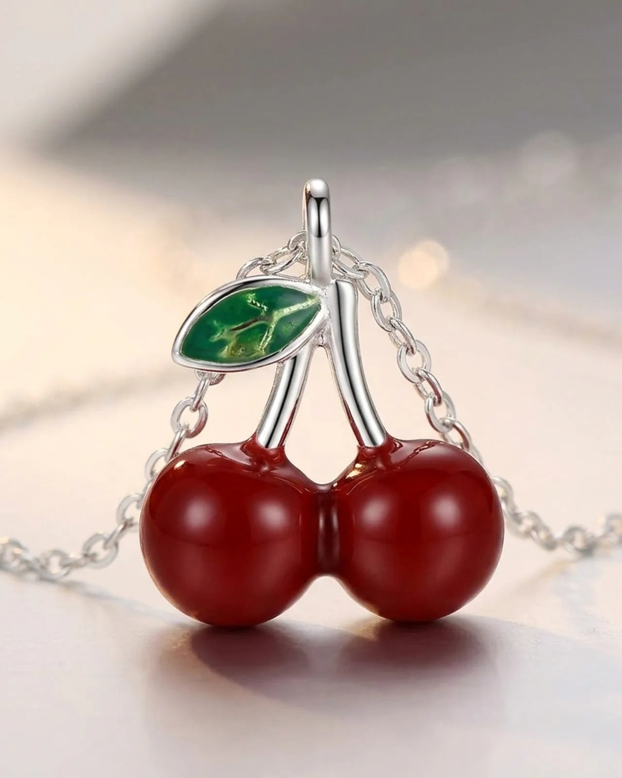 Kids Cherry Necklace
