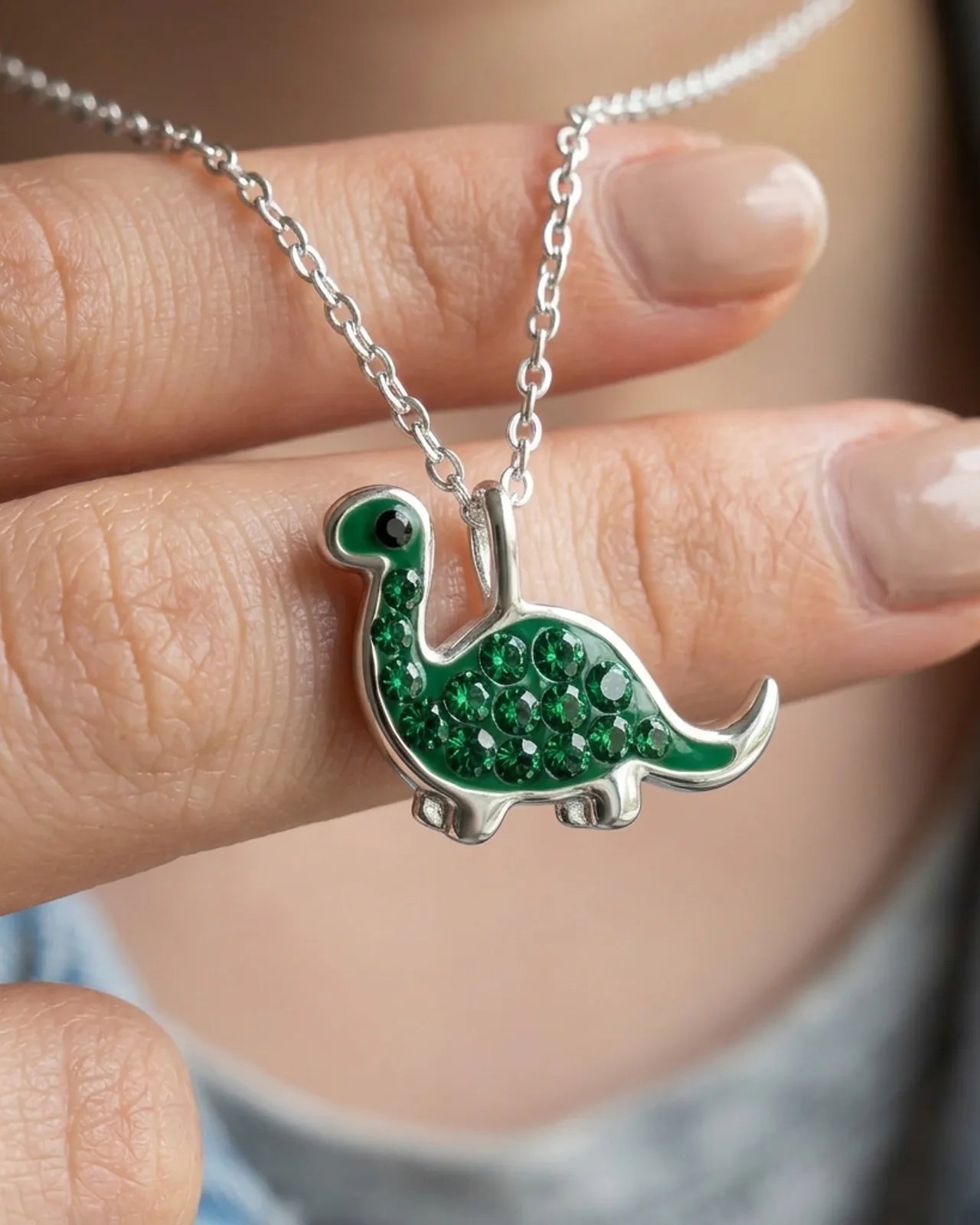 Kids Dinosaur Necklace