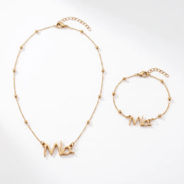Kids' Handwriting Bracelet | Their Writing in 18ct Gold