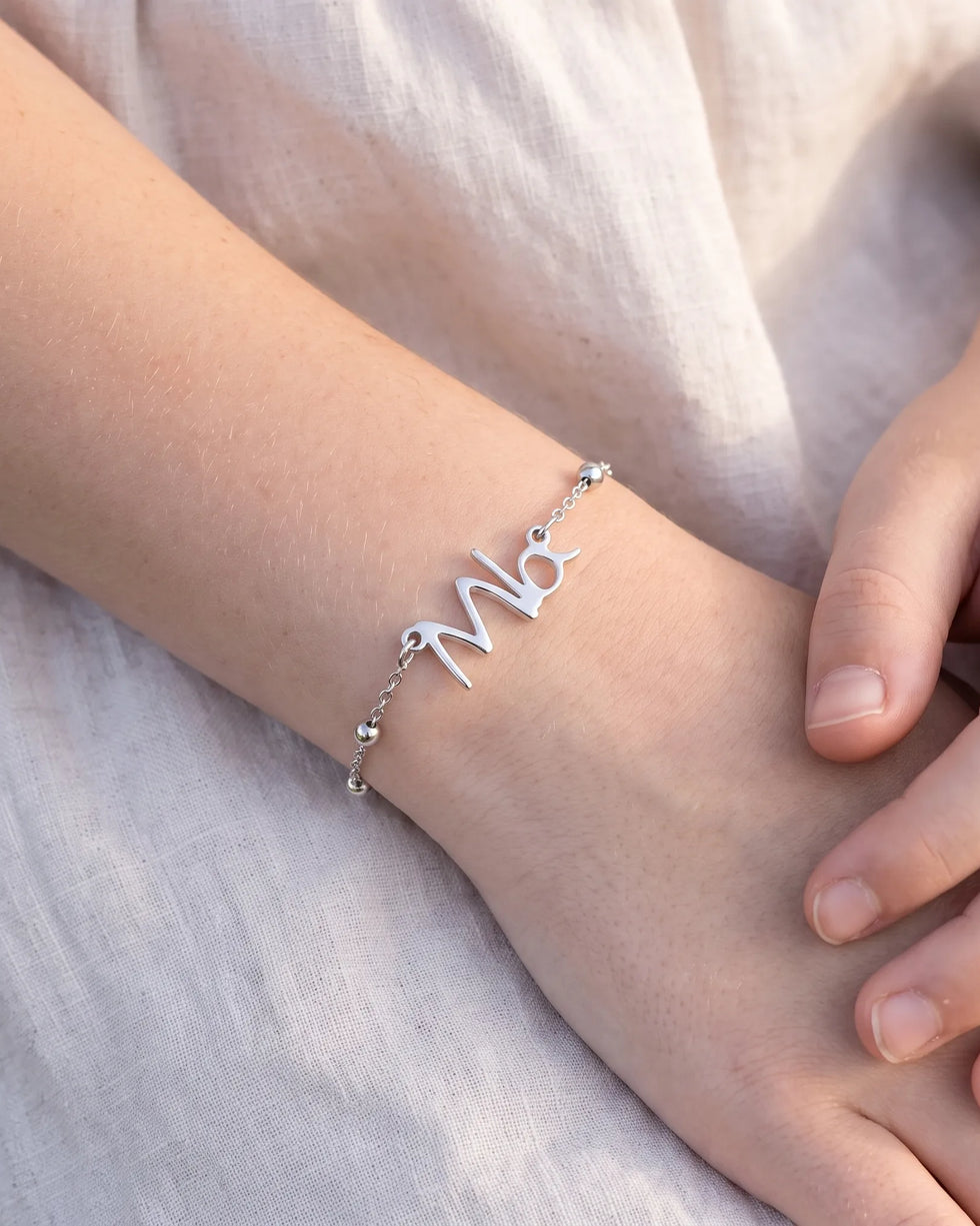 Kids' Handwriting Bracelet | Their Writing in 18ct Gold