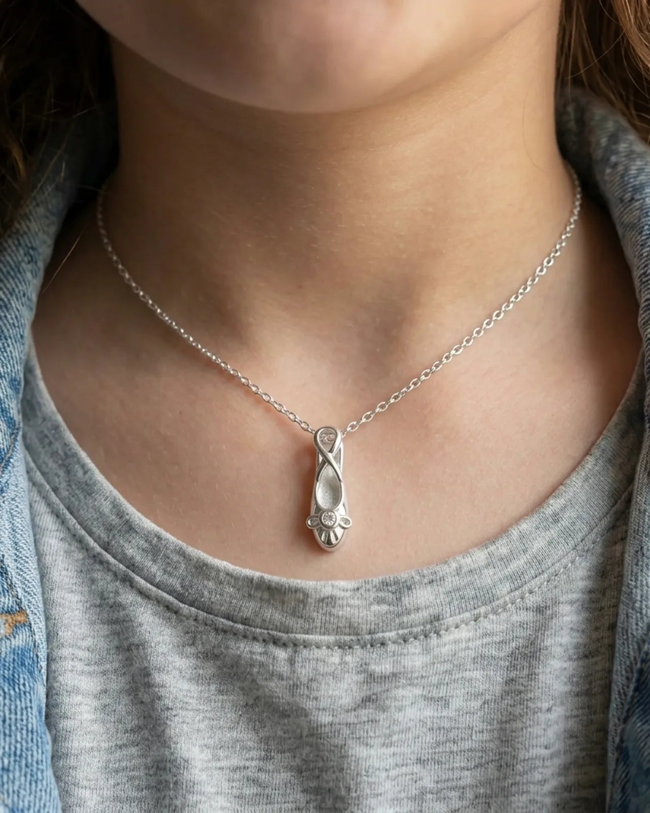 Kids Slipper Necklace