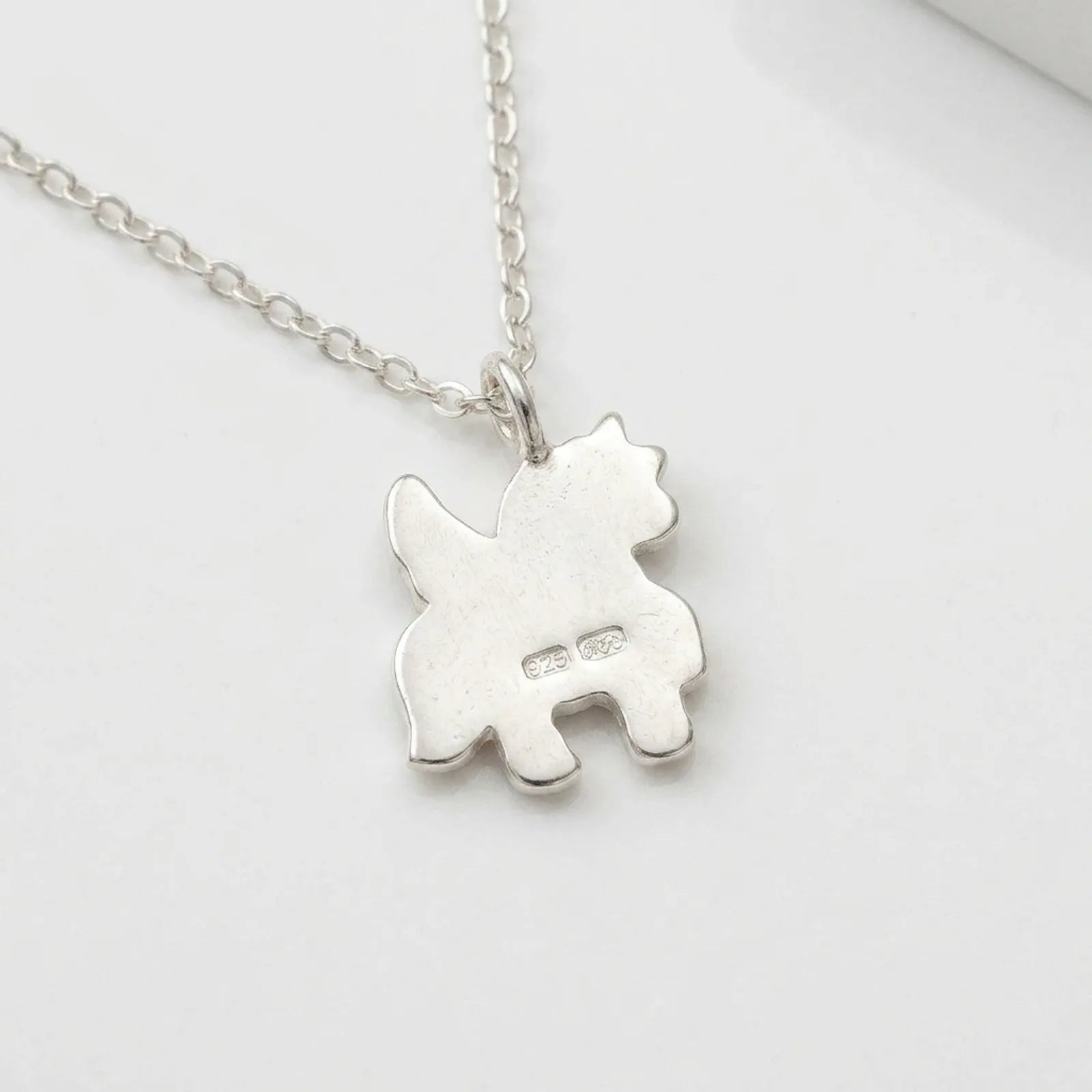 Unicorn Necklace for Kids – Sterling Silver Pendant with Crystals – Magical Children’s Jewellery