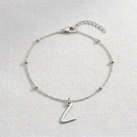 L Initial Bracelet