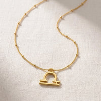 Libra Zodiac Necklace