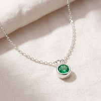 May Birthstone Necklace
