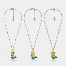 Mermaid Charm Necklace & Bracelet