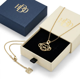 Monkey Charm Necklace & Bracelet