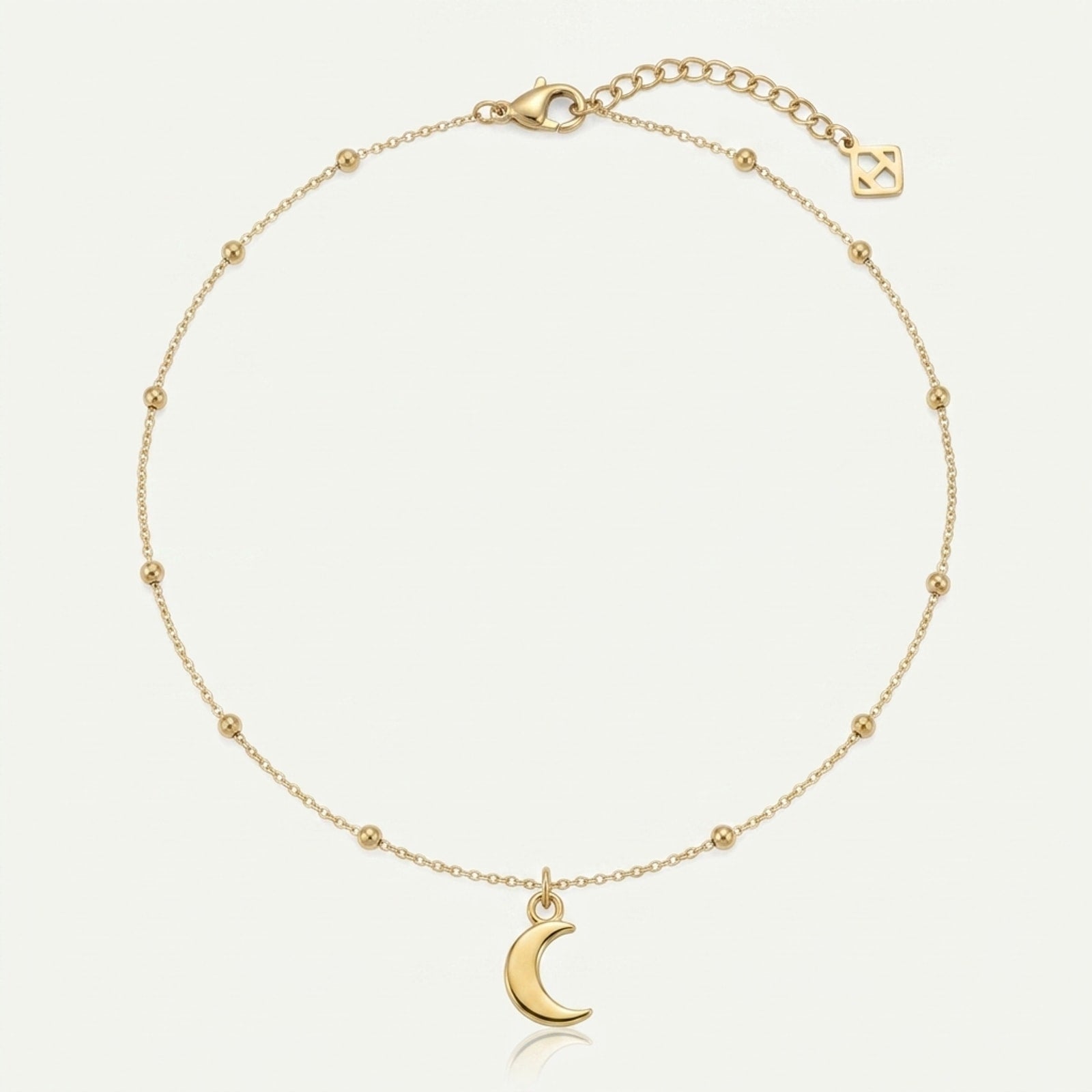 Moon Charm Necklace & Bracelet