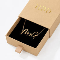 MrsG Name Necklace