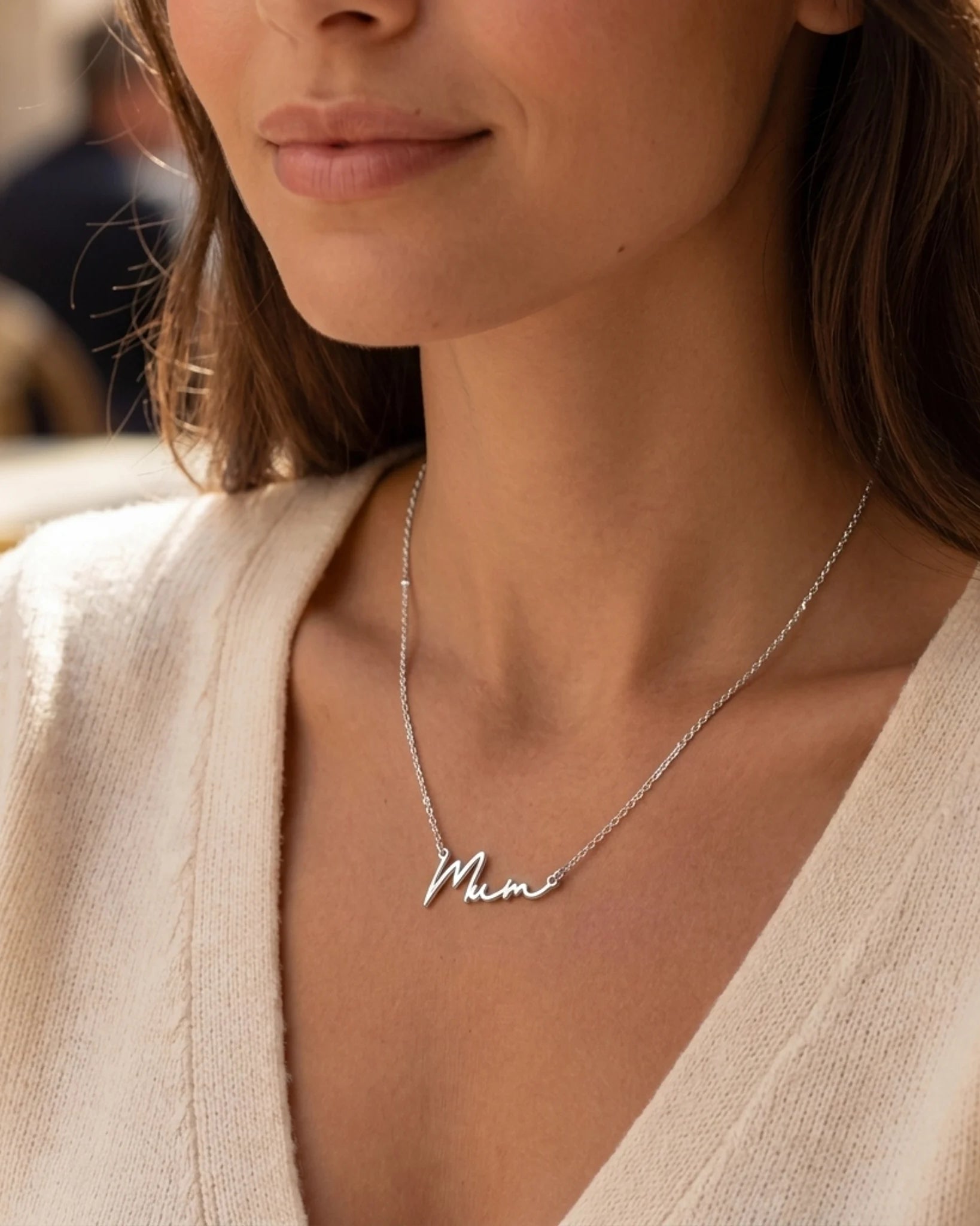 Mum Name Necklace | 18ct Gold, Silver & Vermeil | Ready to Ship