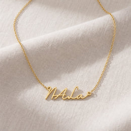 Nala Name Necklace | 18ct Gold, Silver & Vermeil | Ready to Ship