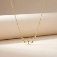 Collana con ali d'angelo