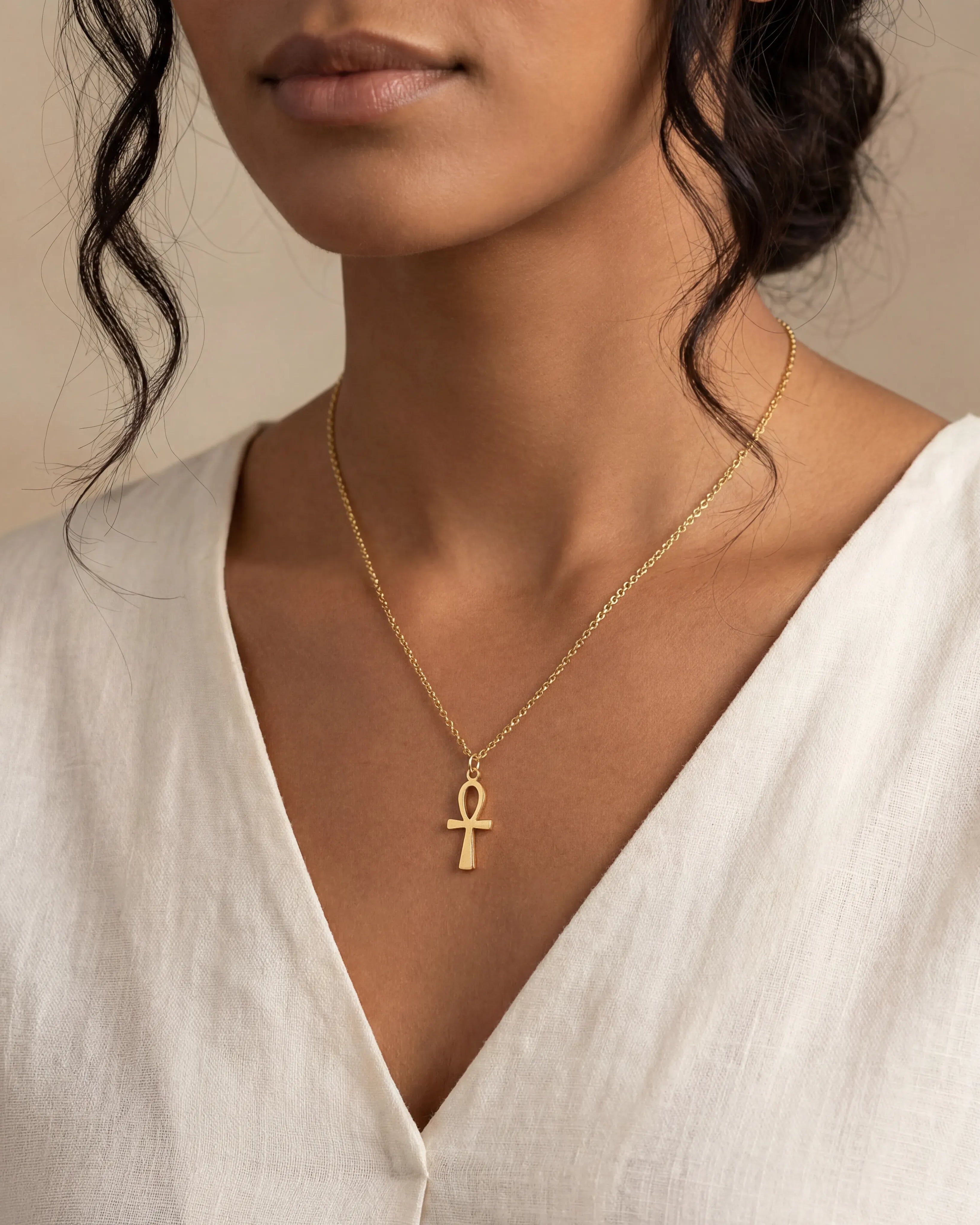 Necklace Ankh Cross Necklace HBD
