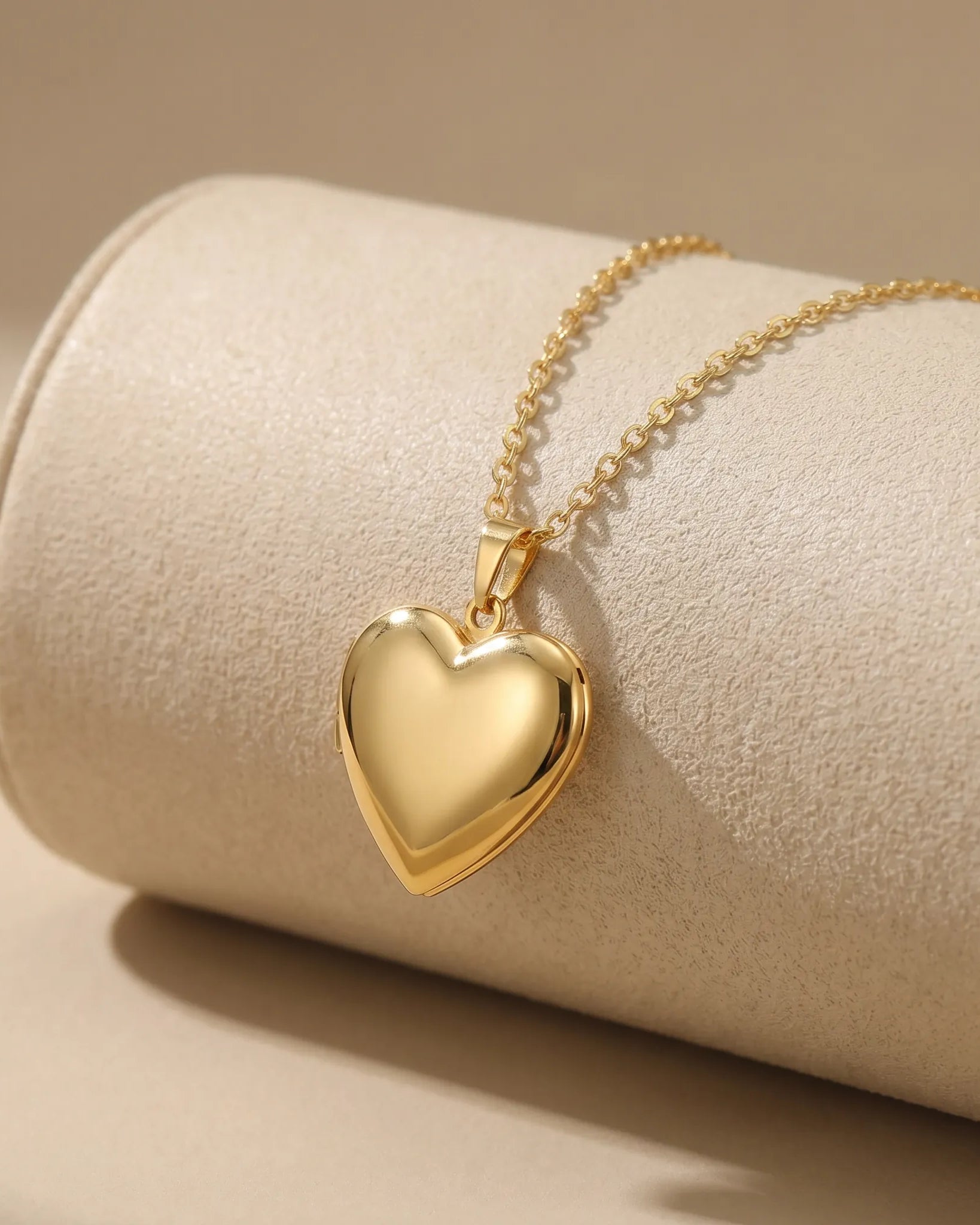 Necklace Heart Locket Necklace HBD Heart Locket Necklace