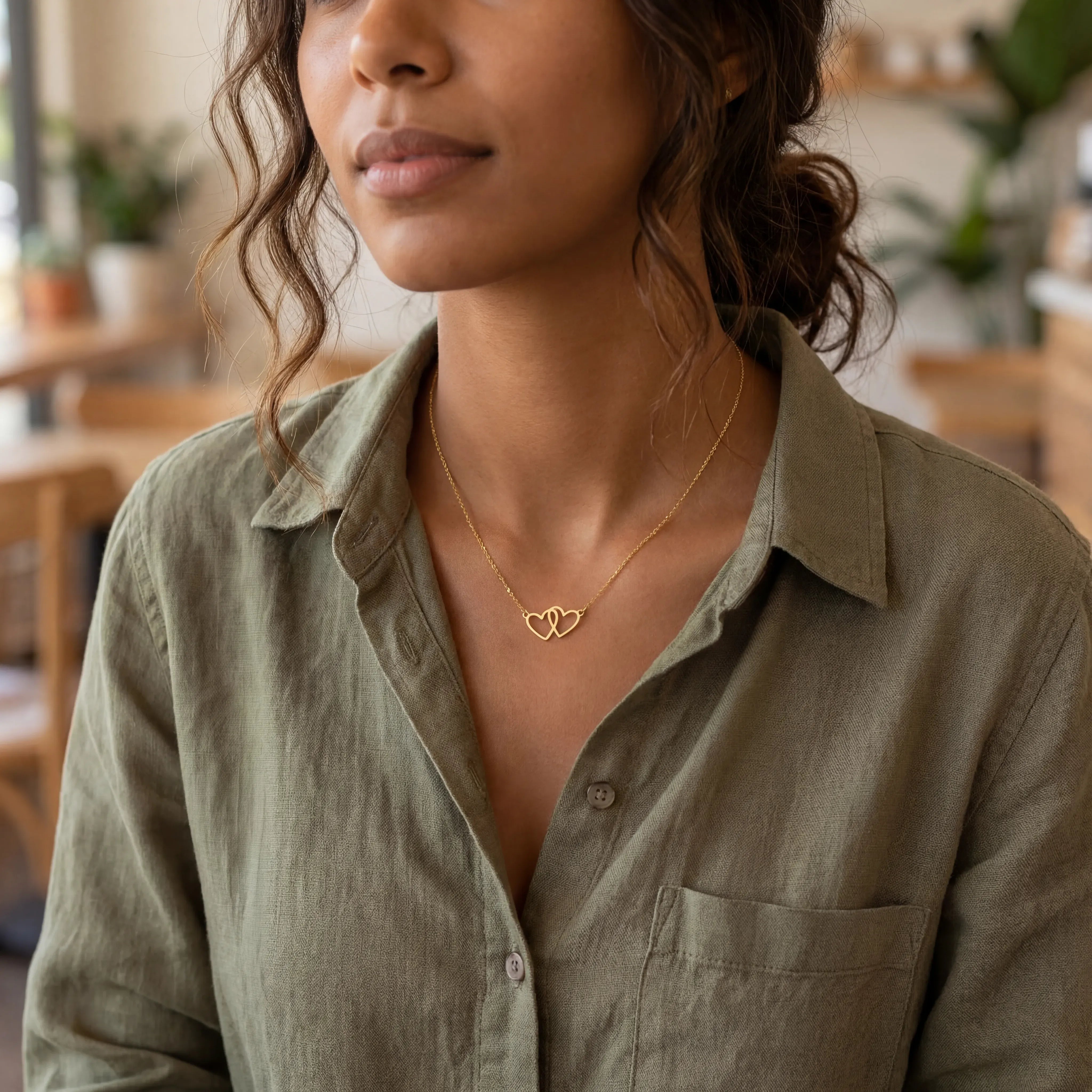 Necklace Infinity Heart Pendant Necklace HBD Infinity Heart Pendant Necklace in 18ct Gold, 24ct Gold Vermeil or Silver