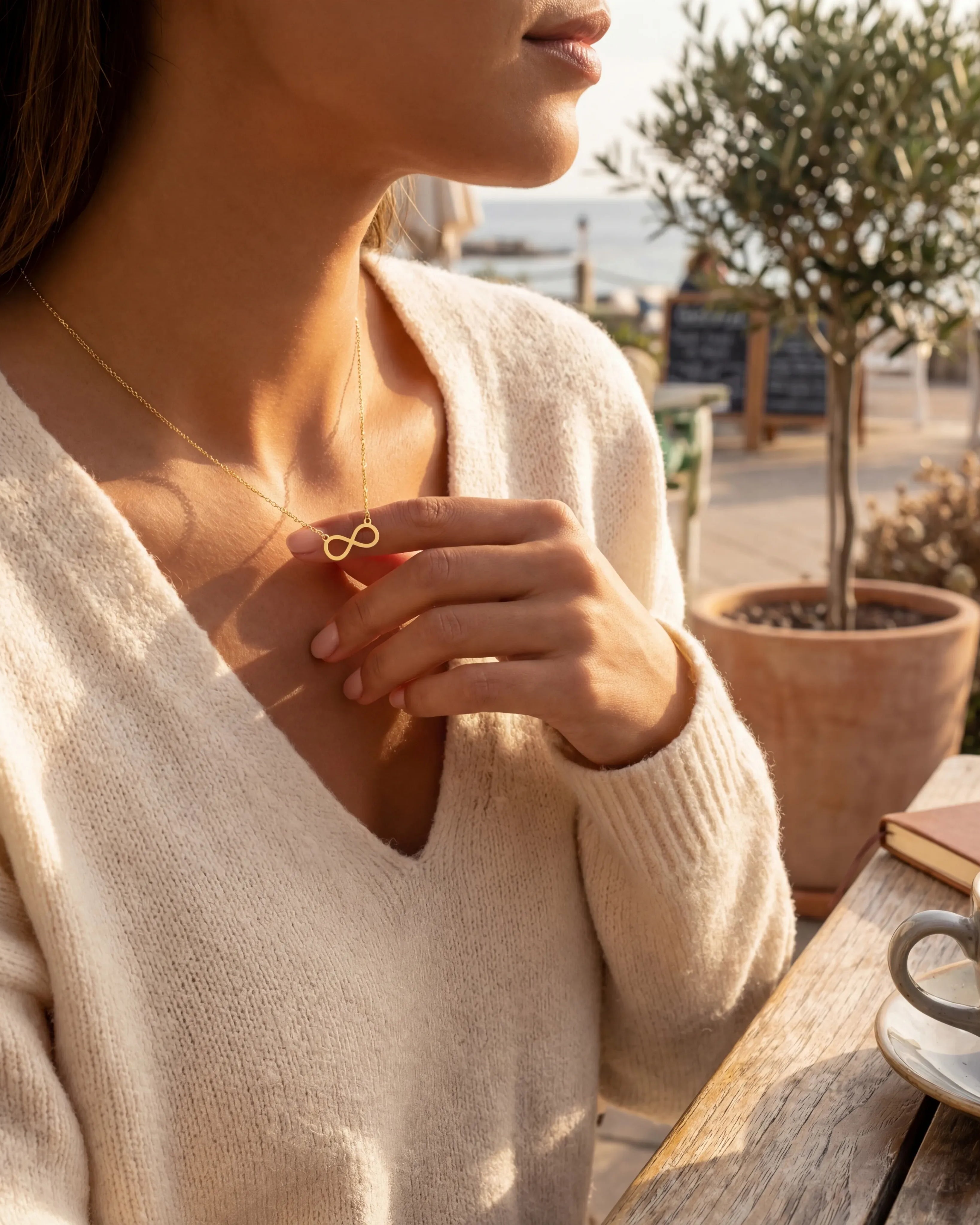 Necklace Infinity Necklace HBD Infinity Necklace – Timeless Symbol Jewellery in Gold, Silver & Vermeil