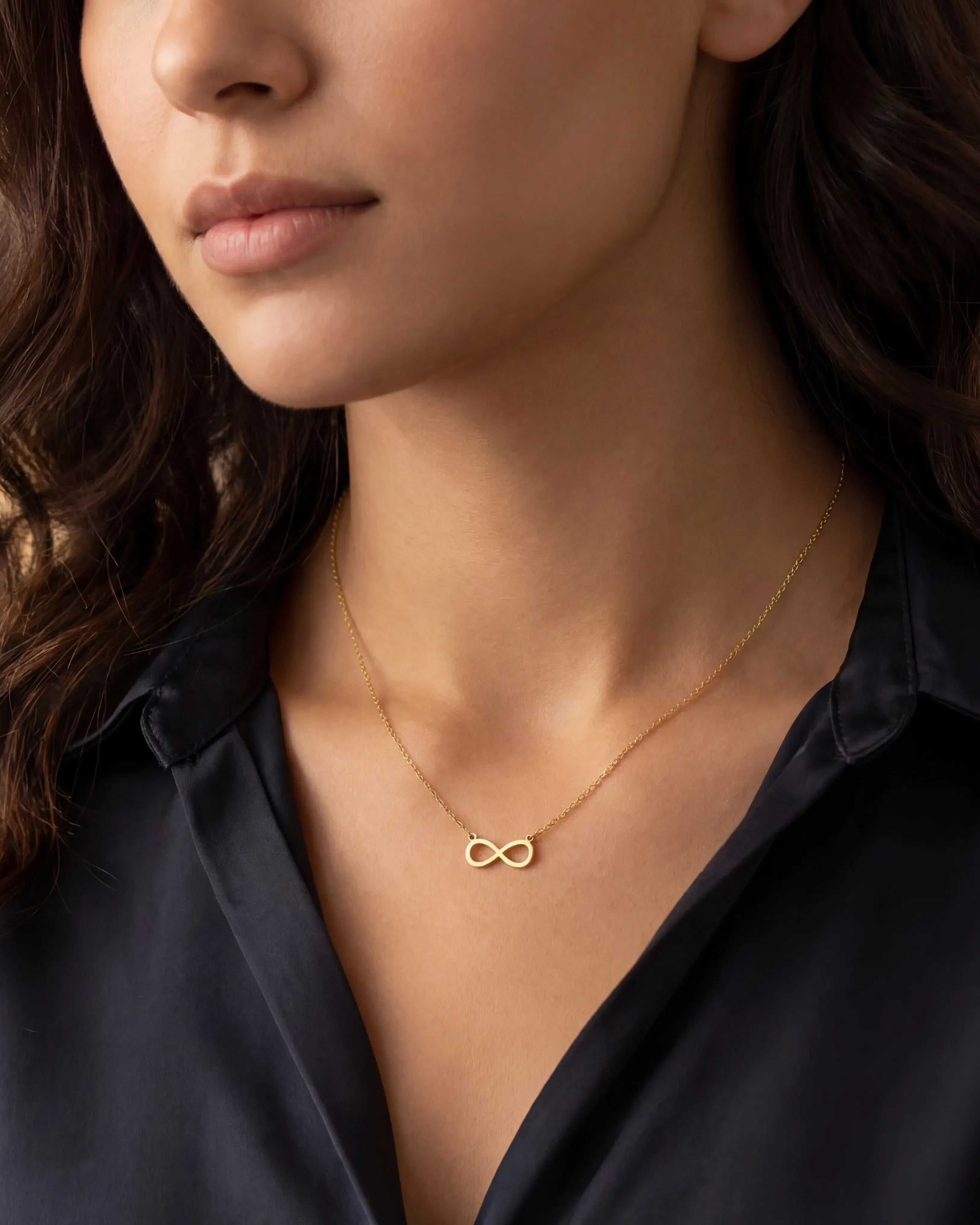 Necklace Infinity Necklace HBD Infinity Necklace – Timeless Symbol Jewellery in Gold, Silver & Vermeil