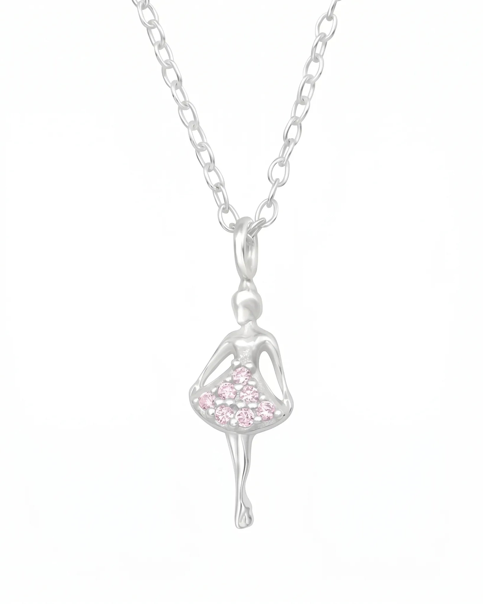 Necklace Kids Ballet Girl Necklace HBD Kids Ballet Girl Necklace