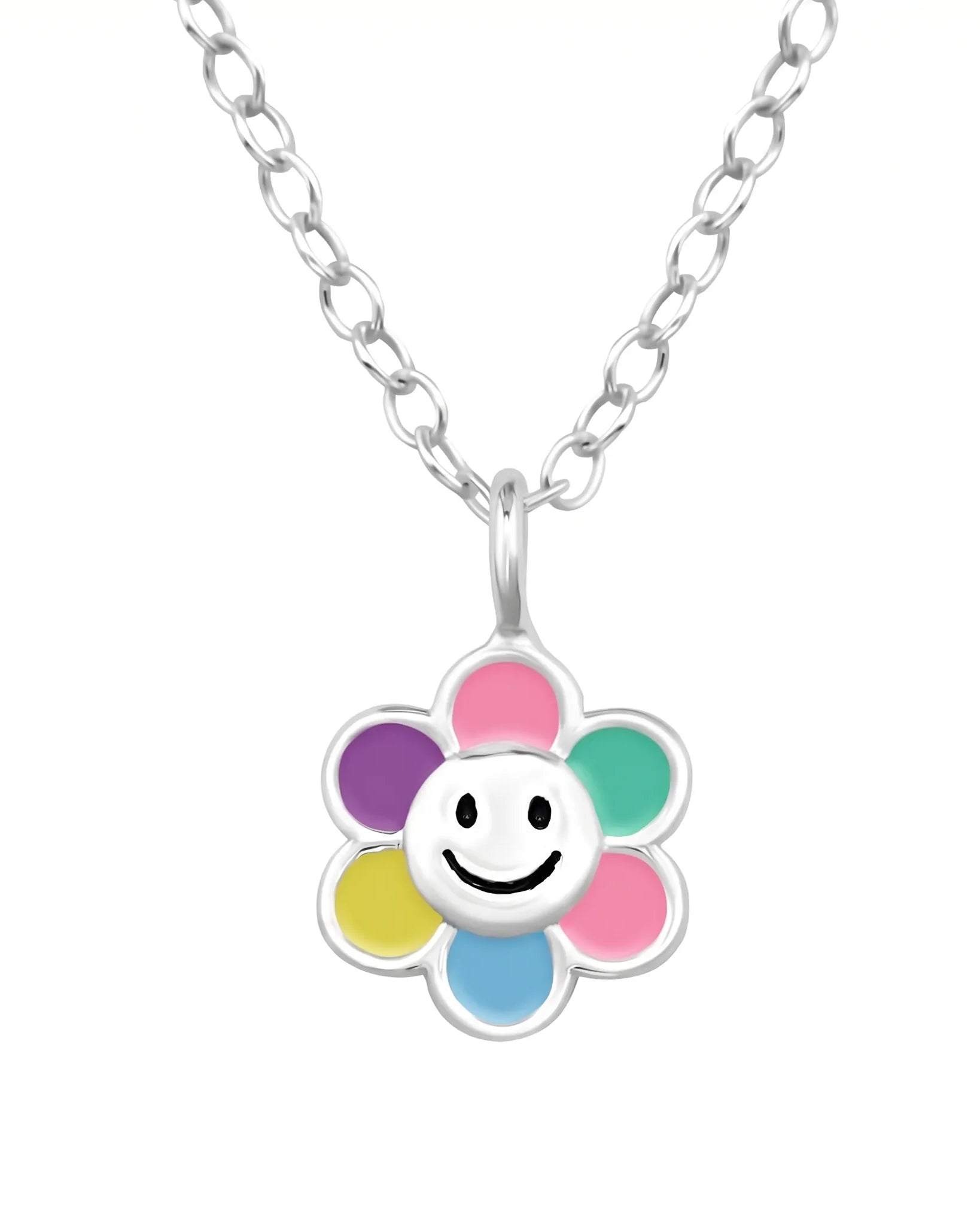 Necklace Kids Smiley Flower Necklace HBD Kids Smiley Flower Necklace