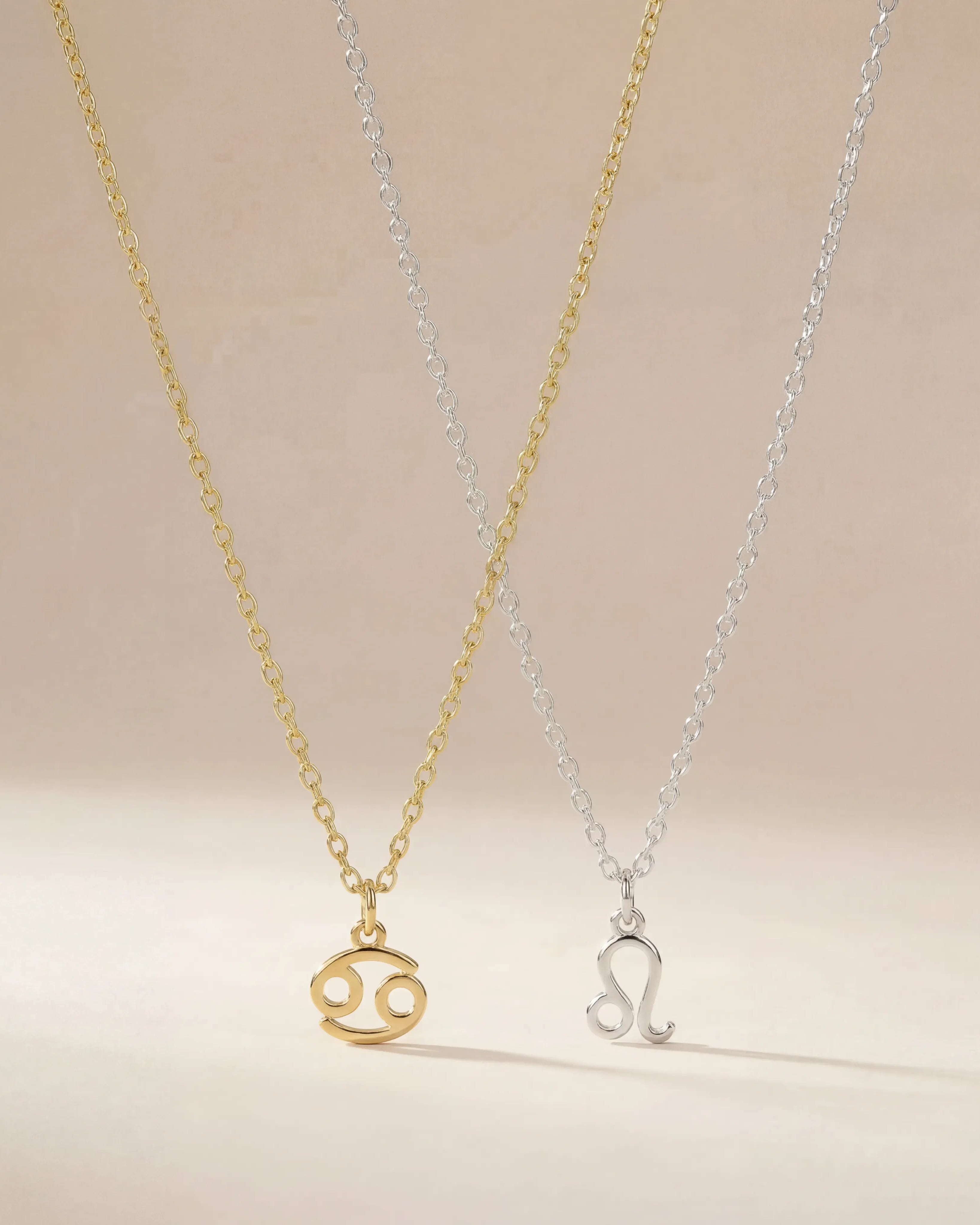 Necklace Zodiac Star Sign Astrology Necklace HBD Zodiac Star Sign Astrology Necklace – Personalised Constellation Jewellery in Gold, Silver & Vermeil