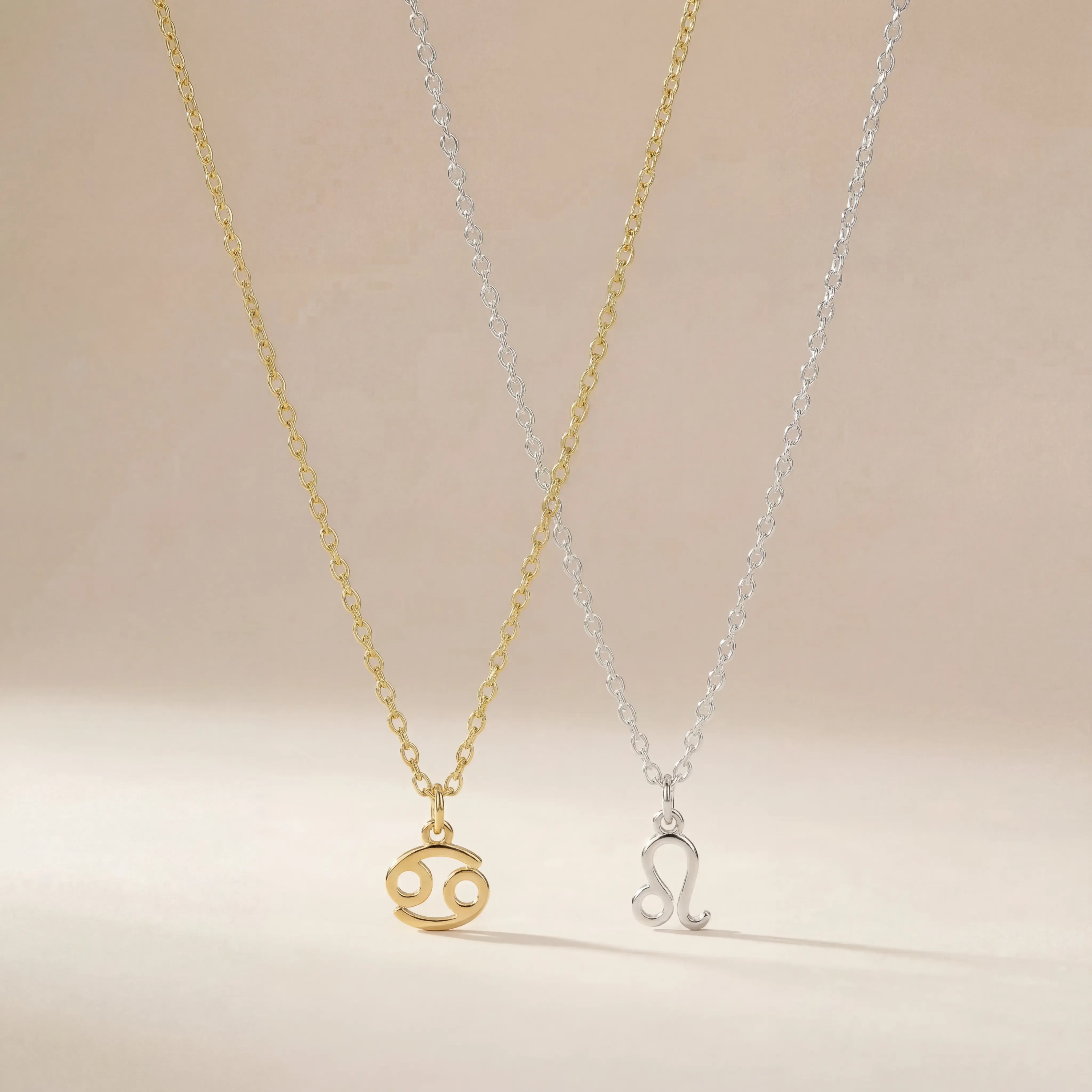 Necklace Zodiac Star Sign Astrology Necklace HBD Zodiac Star Sign Astrology Necklace – Personalised Constellation Jewellery in Gold, Silver & Vermeil