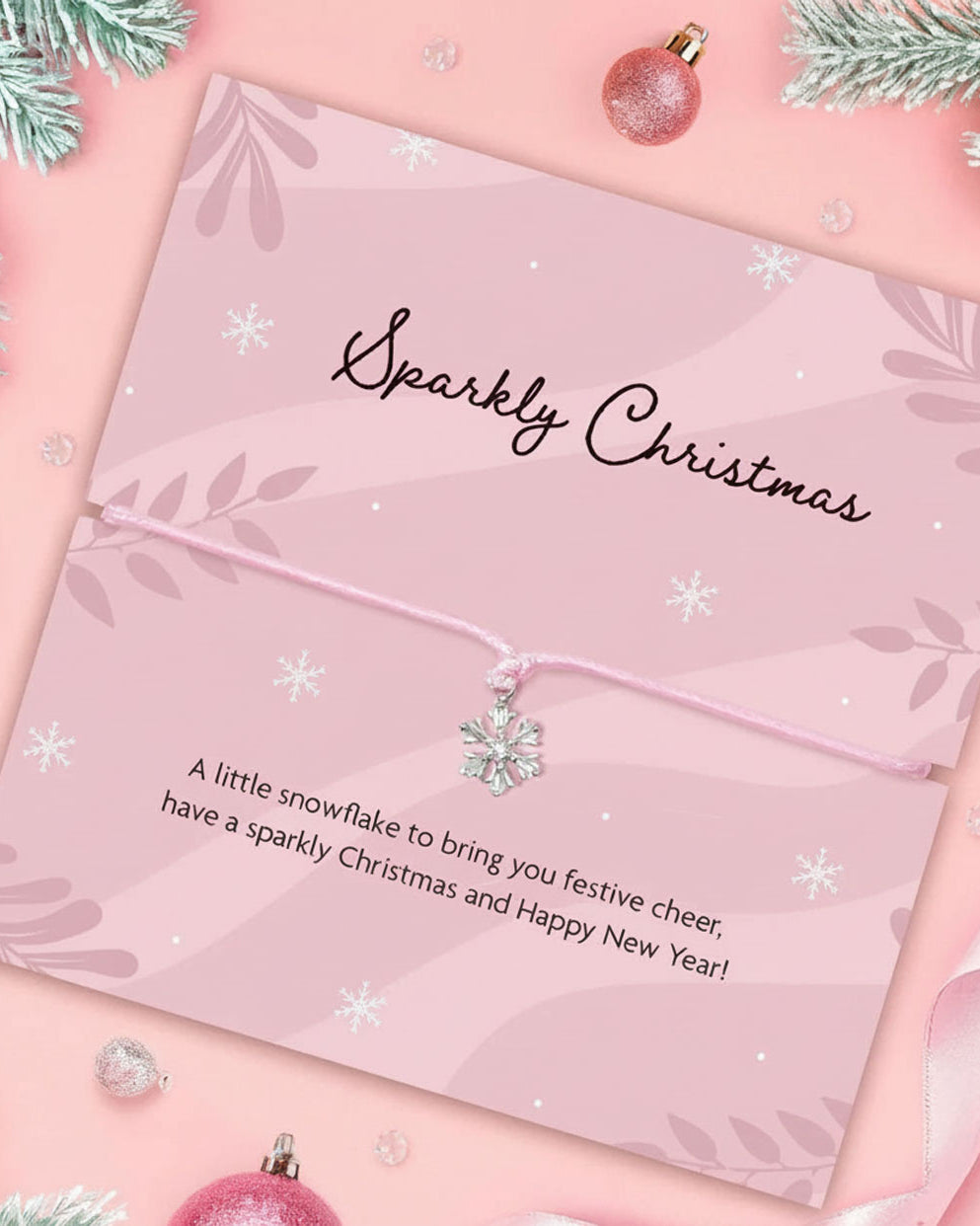 Extra Christmas Snowflake Bracelet Noa & Nellie Christmas Snowflake Bracelet by Noa & Nellie