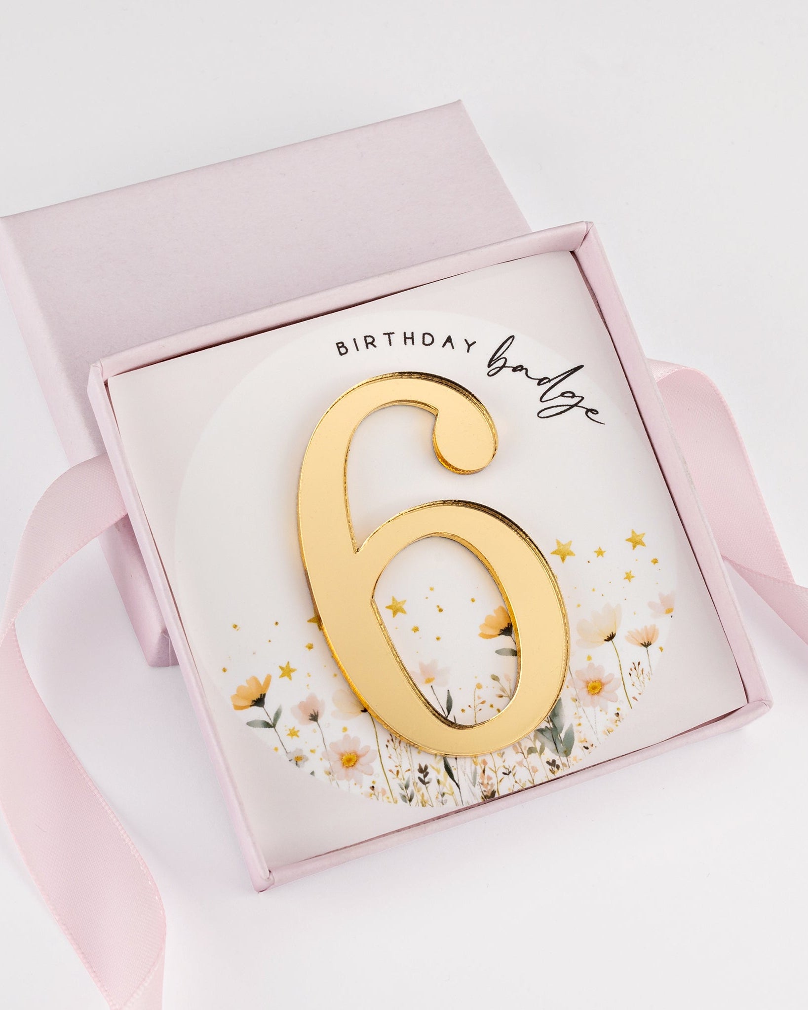 Necklace Kids Magical Birthday Name Necklace Noa & Nellie Magical Birthday Personalised Name Necklace – Kids – With Optional Age Badge