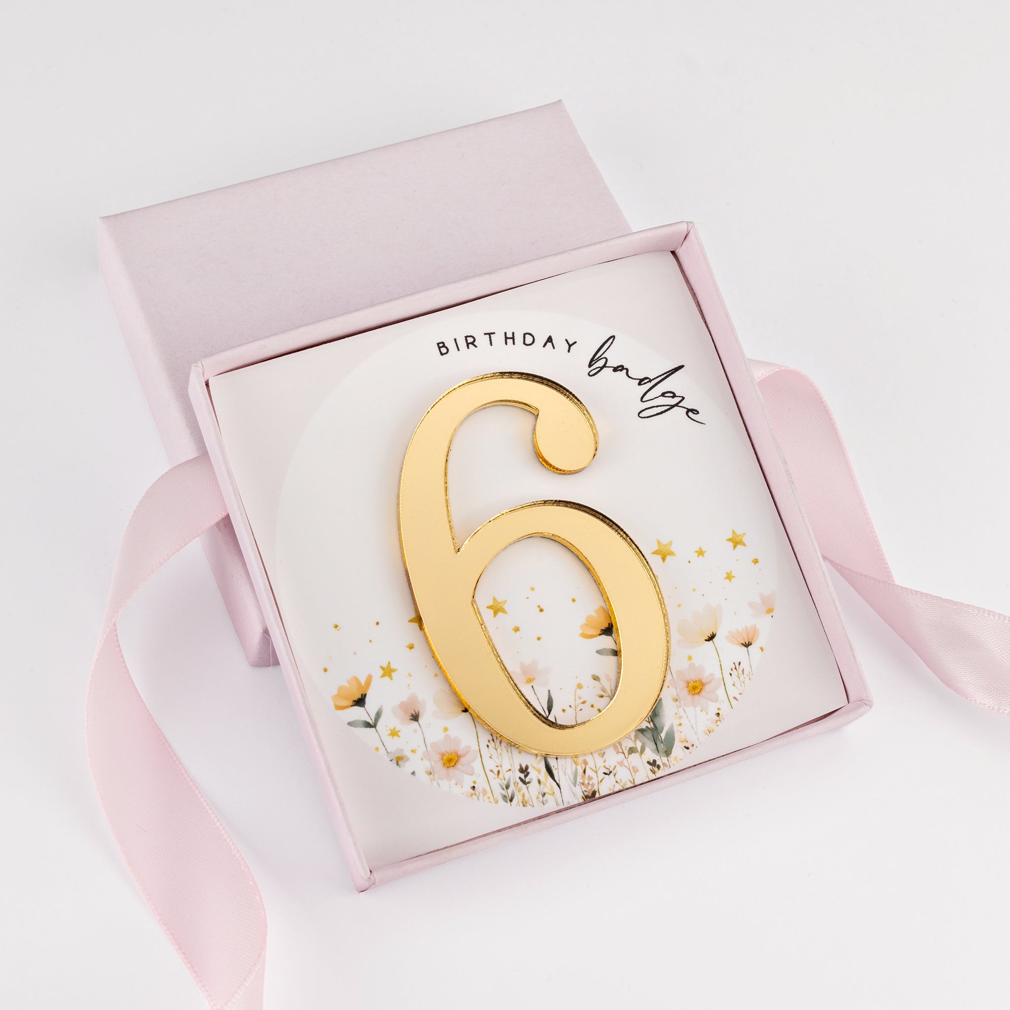 Necklace Kids Magical Birthday Name Necklace Noa & Nellie Magical Birthday Personalised Name Necklace – Kids – With Optional Age Badge