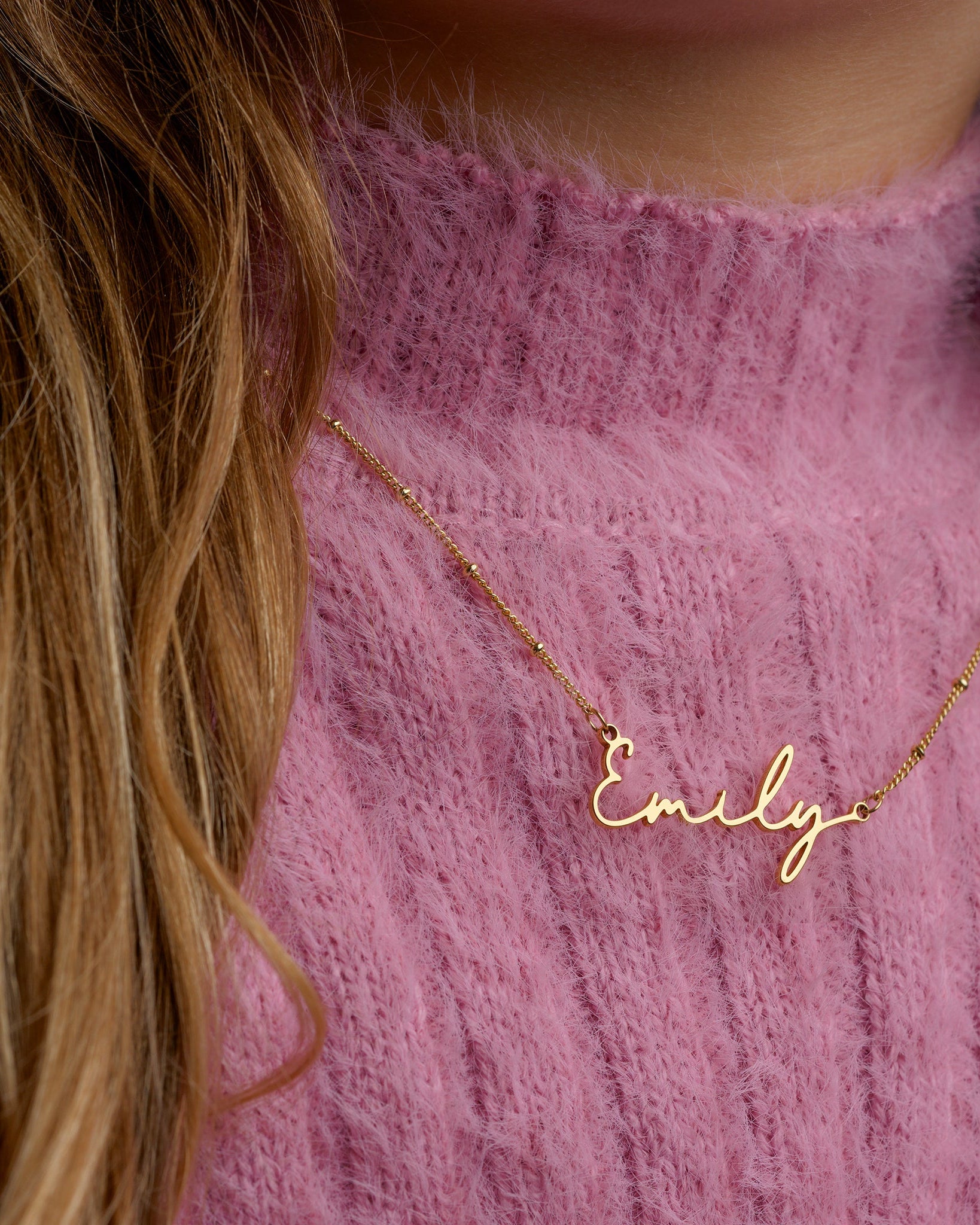 Noa & Nellie Necklace Kids Name Necklace Christmas Gift Set