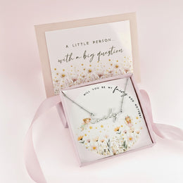 Fairy Godmother Proposal Personalised Name Necklace – Gift From Child