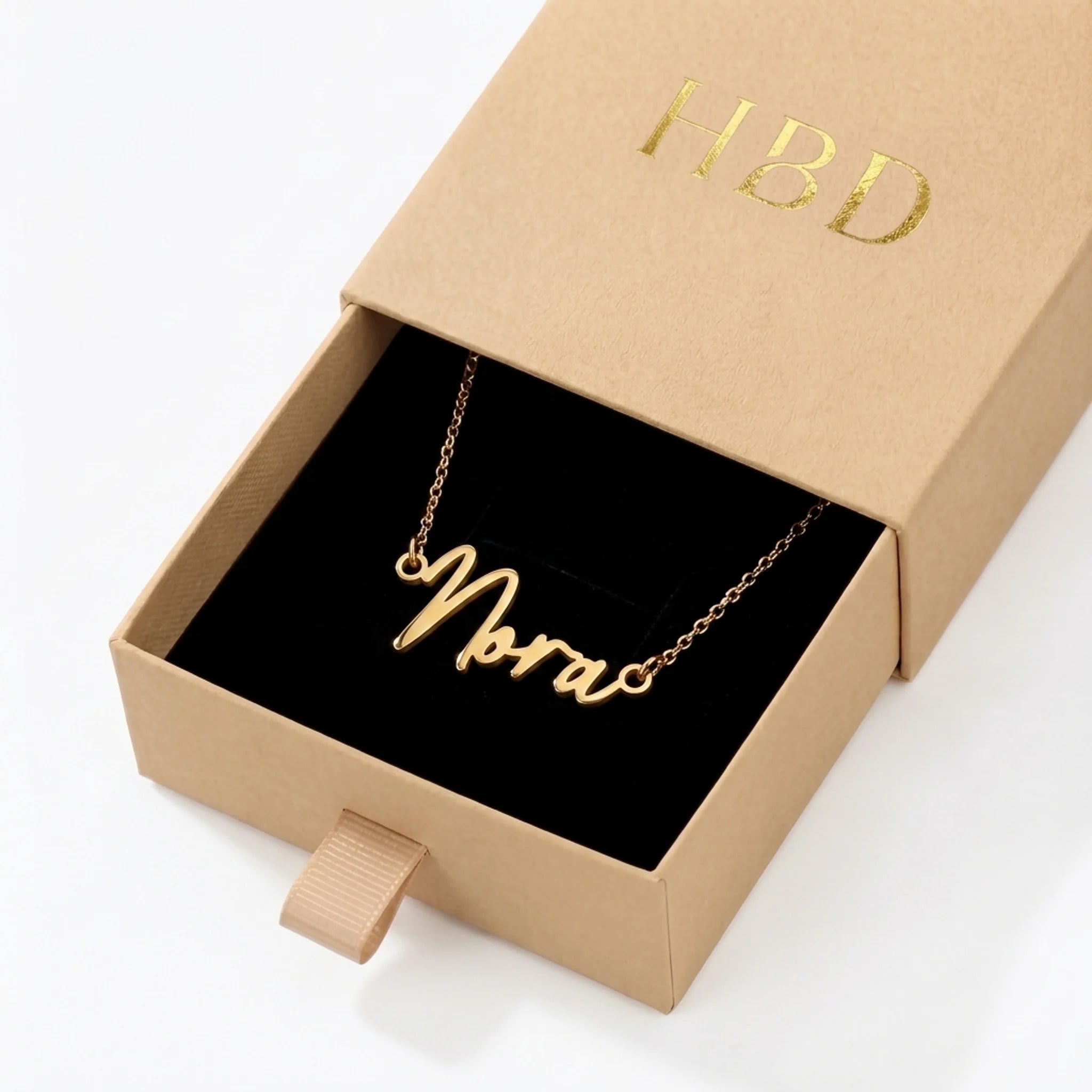 Nora Name Necklace | 18ct Gold, Silver & Vermeil | Ready to Ship