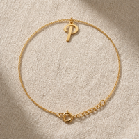 P Initial Bracelet