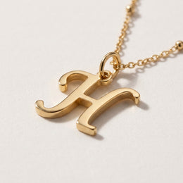 Initial Bracelet | Any Letter, 4 Styles | Gold, Silver & Platinum