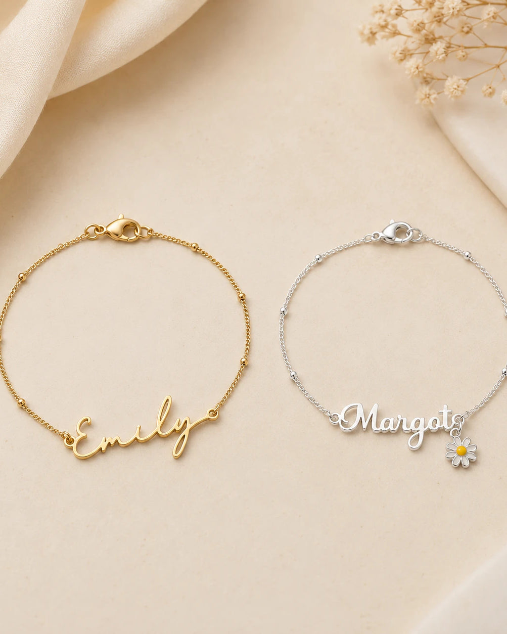 Personalised Kids Name Bracelet – 6 Finishes