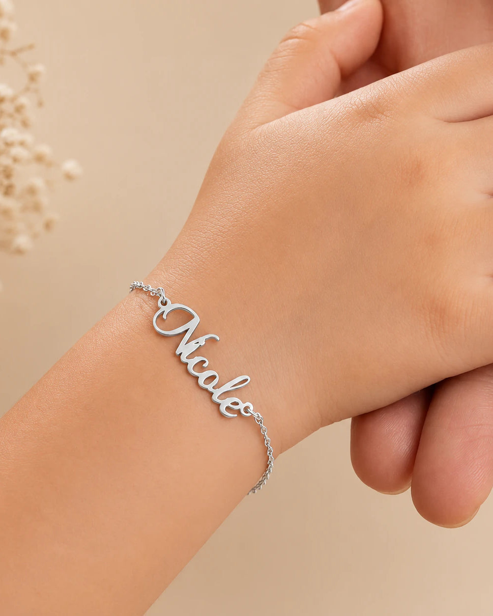 Personalised Kids Name Bracelet – 6 Finishes