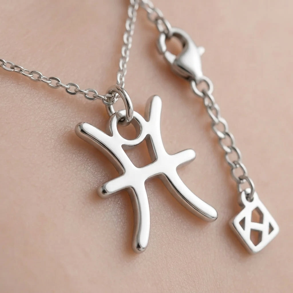Pisces Zodiac Bracelet | Star Sign Charm, Gold & Silver