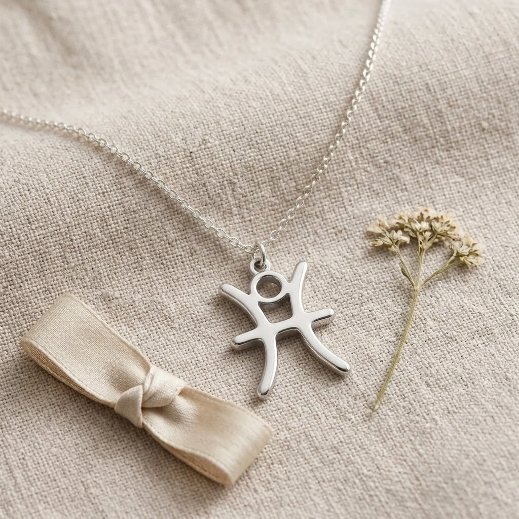 Pisces Zodiac Necklace | Star Sign Pendant, Gold & Silver