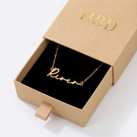 Collar con nombre de río