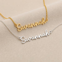 Savannah Name Necklace