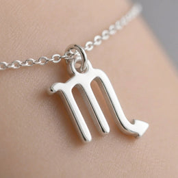 Scorpio Zodiac Bracelet | Star Sign Charm, Gold & Silver