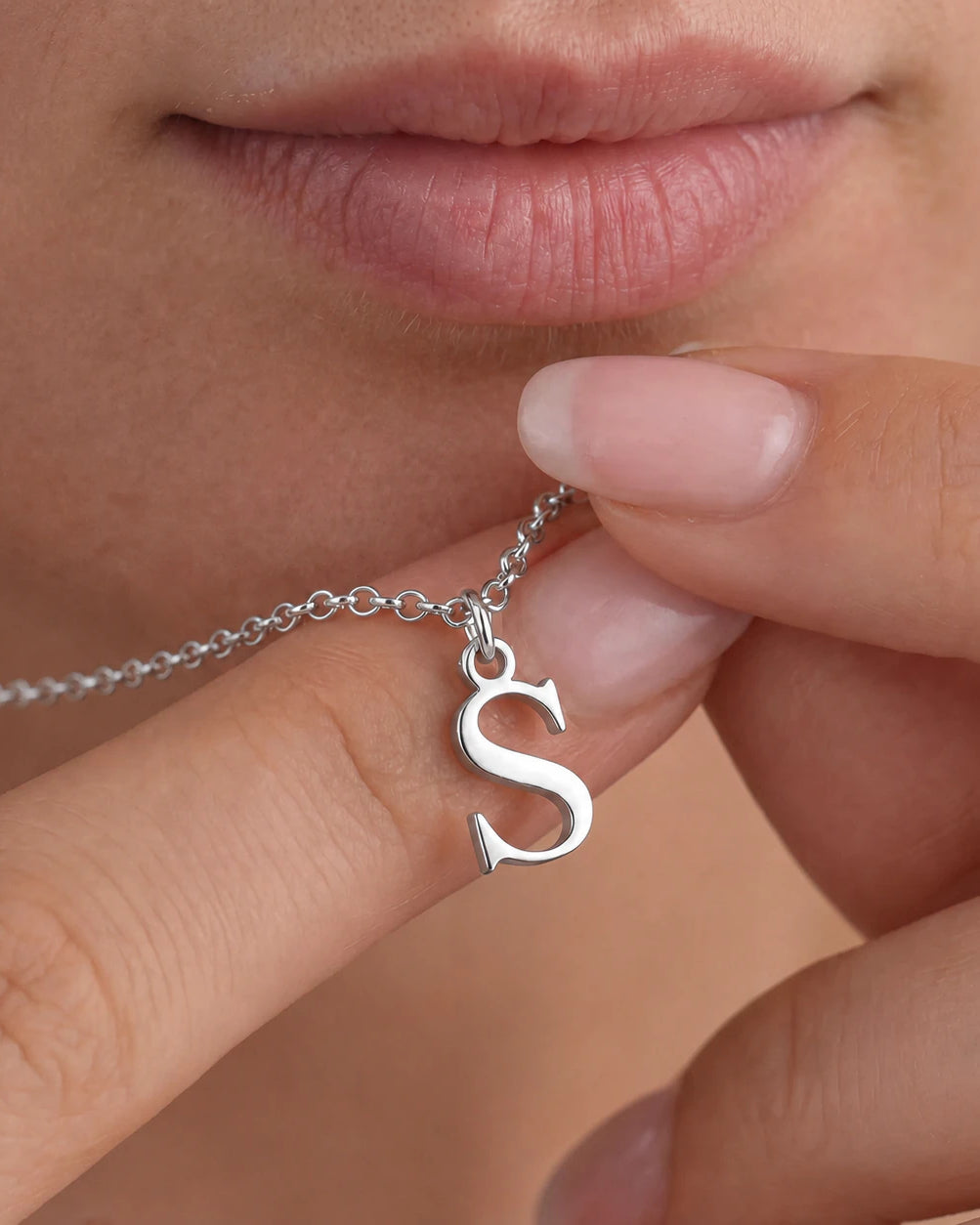 Personalised Initial Necklace | Gold, Silver & Vermeil | HBD