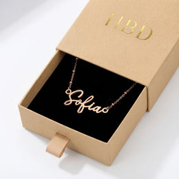 Sofia Name Necklace | 18ct Gold, Silver & Vermeil | Ready to Ship