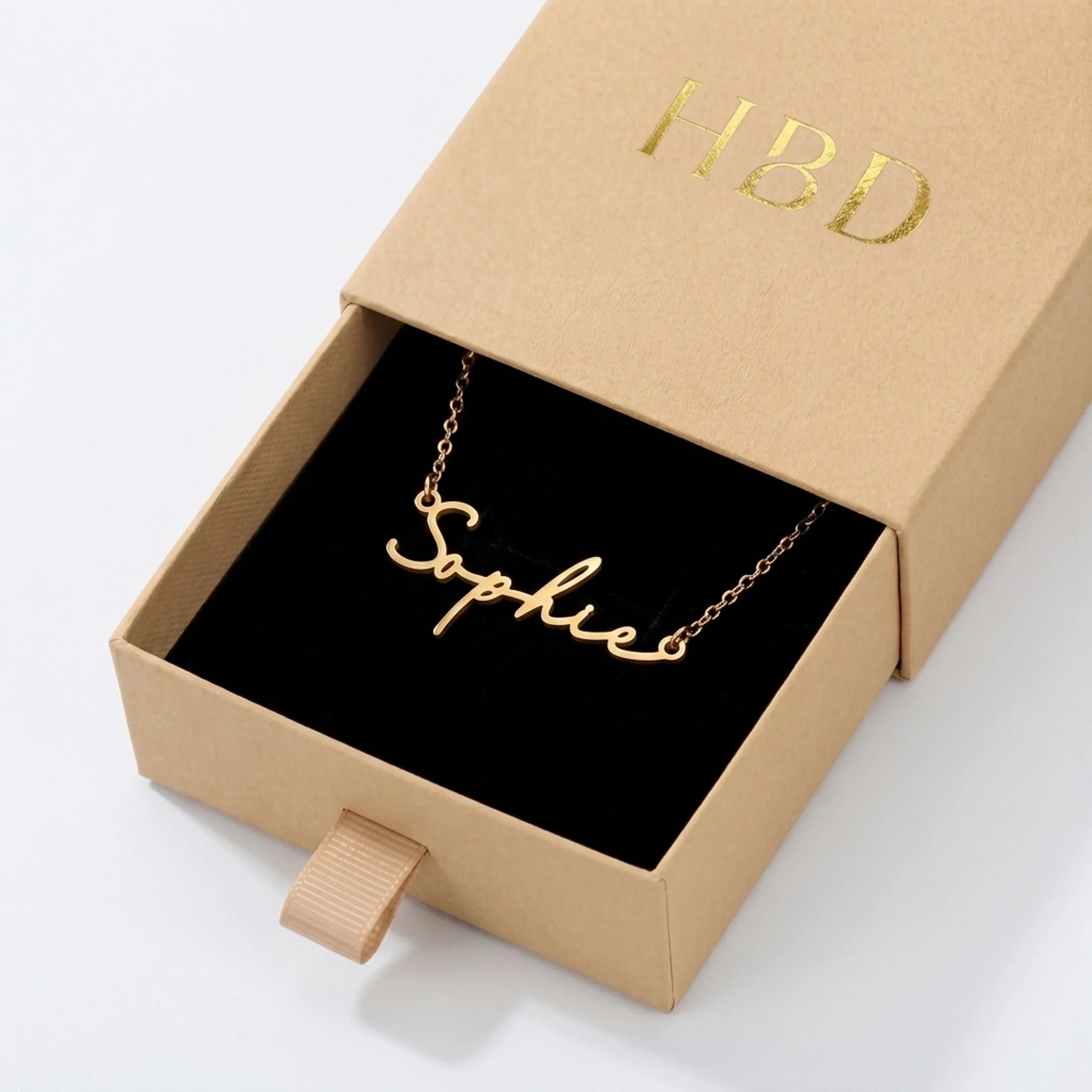 Sophie Name Necklace | 18ct Gold, Silver & Vermeil | Ready to Ship
